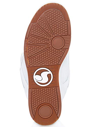DVS Enduro 125 Skate Shoes Mens White Reflective Gum 11.5