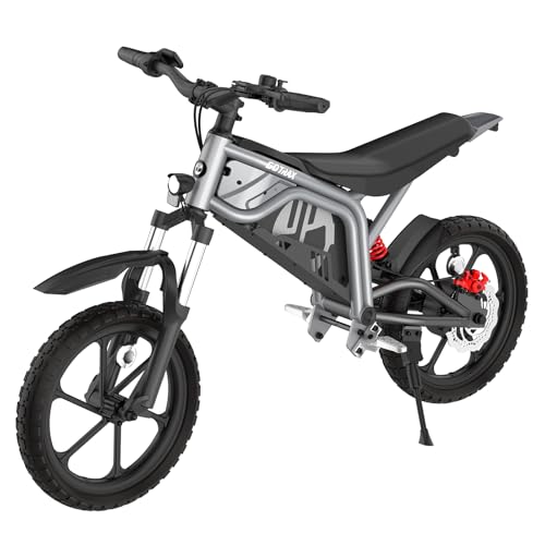 Gotrax Kids Electric Dirt Bike 16" Tire, 15.5 MPH, Off-Road Fun for Ages 6-12