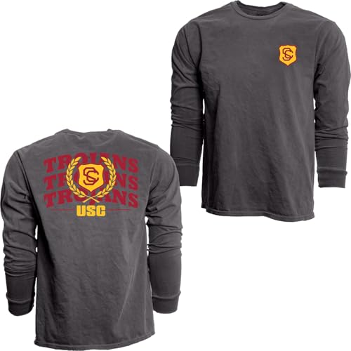 USC Trojans Long Sleeve T-Shirt - NCAA Officially Licensed Team Colors Medium