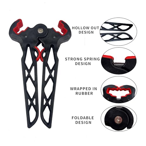 Folding Compound Bow Stand for Hunting and Shooting Accessories