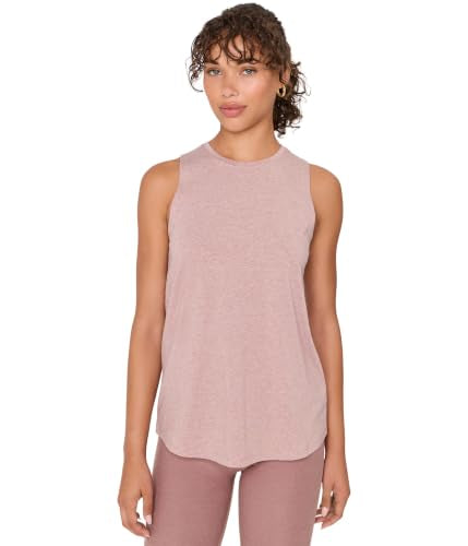 Tasc Performance Nola 2.0 Tank Top - Large Antique Rosy Heather Activewear