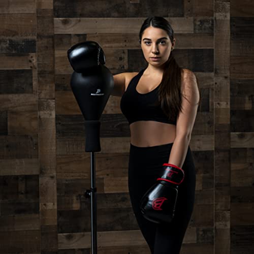 Pro Tech Tools Adjustable Freestanding Punching Bag with Stand - Boxing Speed Bag for Teens & Adults