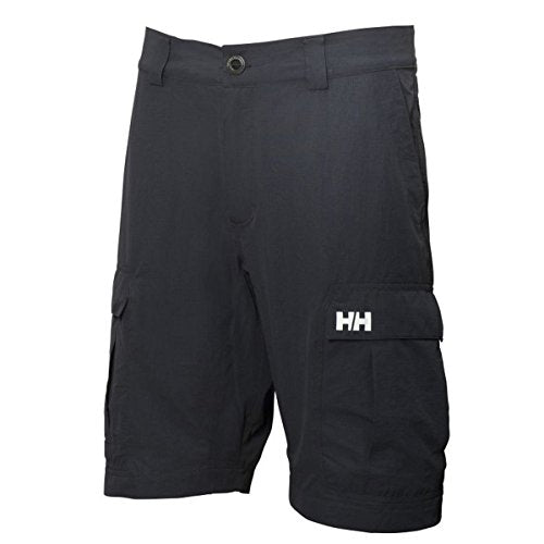 Helly Hansen Men's Jotun QD Cargo Shorts 11" - Ebony, Quick-Dry Stretch, Outdoor