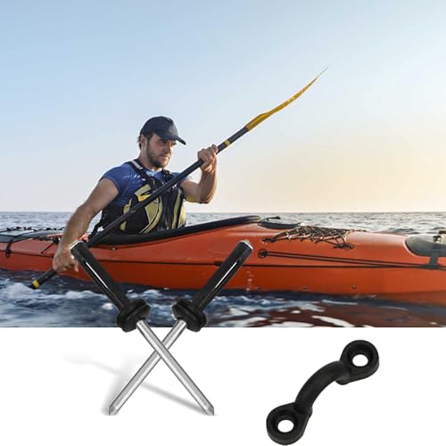 Kayak Tie Down Loops with Stainless Steel Rivets - Durable Anchors for Secure Rigging