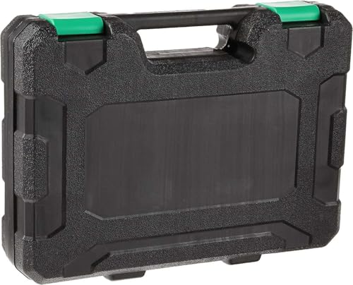 Amazon Basics 46-Piece 3/8-Inch Drive Socket Set with Storage Case, 13.1 x 9.7 x 3 in