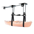 Garage Ceiling Kayak Hoist 10-14 Ft - Heavy Duty Lifting System for Up to 150 lbs