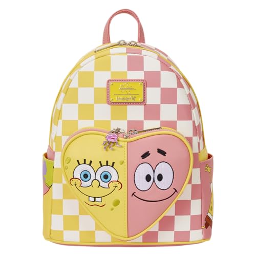 Loungefly Nickelodeon SpongeBob & Patrick Heart-Shaped Backpack for Kids & Adults