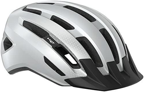 MET Downtown MIPS Helmet Small-Medium White Glossy Bicycle Safety Helmet