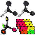 2 Pack Steel Reactive Shooting Targets for & Airsoft
