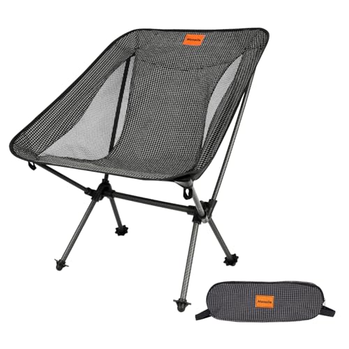 Msnaile 22.5" Ultralight Carbon Fiber Camping Chair - Backpacking & Hiking