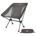 Msnaile 22.5" Ultralight Carbon Fiber Camping Chair - Backpacking & Hiking