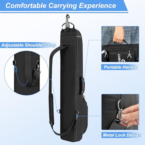 Baseball Travel Bag for 3-4 Softball Bats Waterproof Gear Carrier