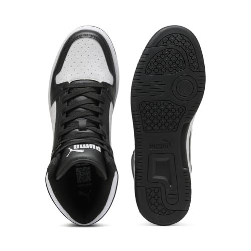 PUMA Rebound Layup SL Basketball Sneakers Men Black/White Size 8.5