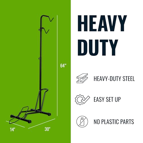 StoreYourBoard Freestanding Vertical Bike Stand for Garage Storage
