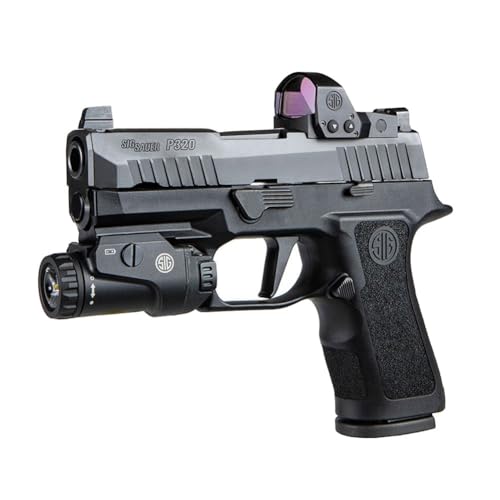 Sig Sauer Foxtrot1X 450 Lumens Compact Rail-Mounted Handgun Flashlight - Black