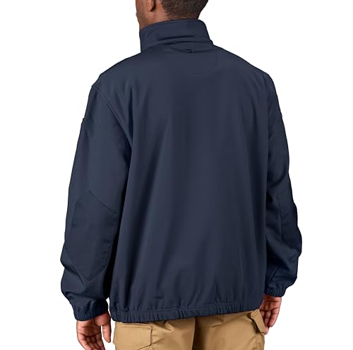 Propper Men's Quarter Zip Softshell Work Shirt XL Tall Navy - Weather-Resistant