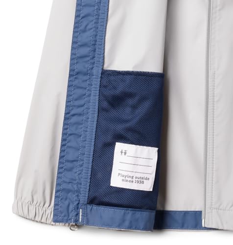 Columbia Youth Glennaker Rain Jacket - Large, Grey/Dark Mountain