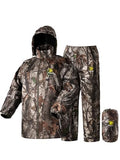 Trudave Waterproof Rain Suit for Men & Women Next G2 Large - Breathable Lightweight Hydrolock Rain Gear 2-Piece Set