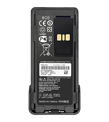 Upgraded PMNN4489 Battery for Motorola IMPRES ATEX APX900 Walkie Talkie