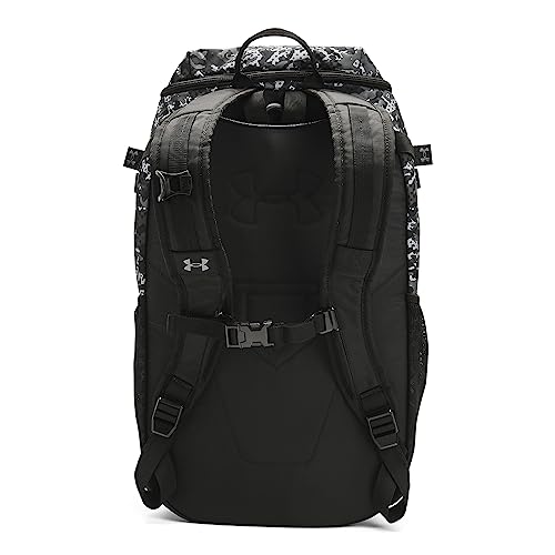 Under Armour Unisex Baseball Backpack Print Black / Metallic Gold, One Size