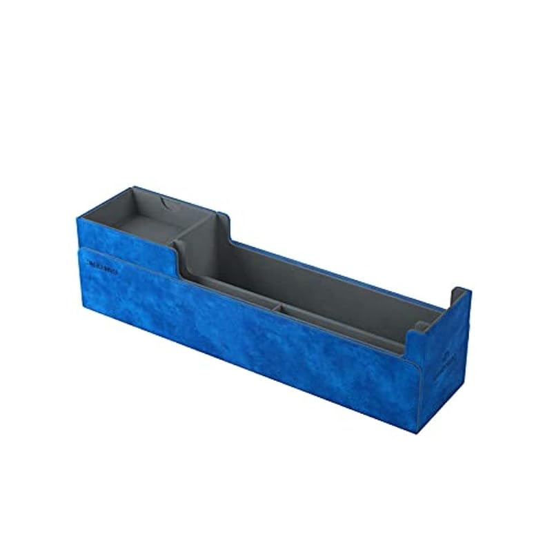 Gamegenic Lair 400+ Convertible Deck Box Blue - Holds 400 Double-Sleeved Cards