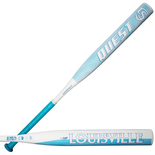 Louisville Slugger Quest™ (-12) Fastpitch Softball Bat 30 Inch / 18 Oz - Ultra-Balanced Youth Bat