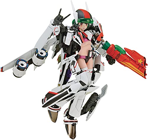 Aoshima Macross Frontier VF-25F Messiah Model Kit with Ranka Lee, Multicolor