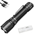 Rechargeable Tactical Flashlight 3000 Lumens Waterproof Long Throw LED