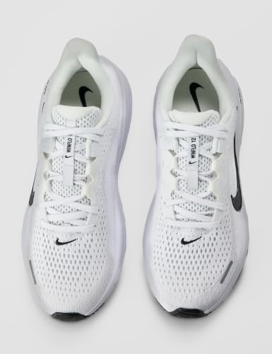Nike Kids Winflo 12 Running Shoes - Big Kid 5.5 White/Black/Pure Platinum