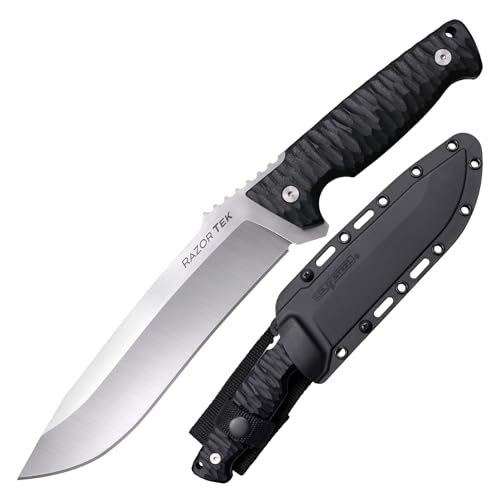 Outdoor Fixed Blade Hunting Knife 6.5-Inch Recurve Blade Stainless Steel