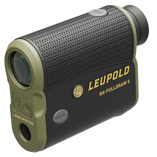 Leupold RX-FullDraw 5 Rangefinder with OLED for Archery & Long Shots