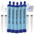 Emergency Water Filter Straw 1500 Gallons for Camping Hiking Travel Survival