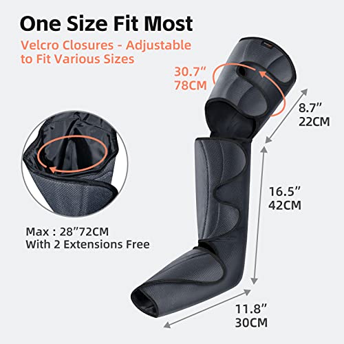 Leg Compression Massager for Circulation & Pain Relief - SHINE WELL