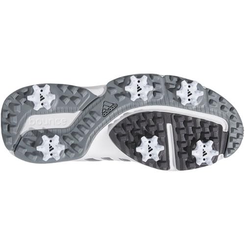 Kids adidas Tour360 24 Boa Golf Shoes 6.5 Big Kid White/Silver Metallic/Iron Metallic