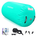 VOFiTNY Inflatable Gymnastics Air Mat - 3.3' L x 2' W Tumbling Track, Mint