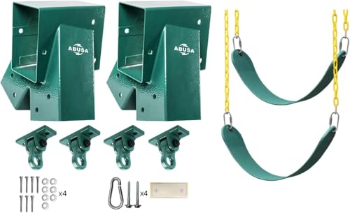 Heavy Duty Swing Set Brackets G+G - Green Outdoor DIY Playground Equipment