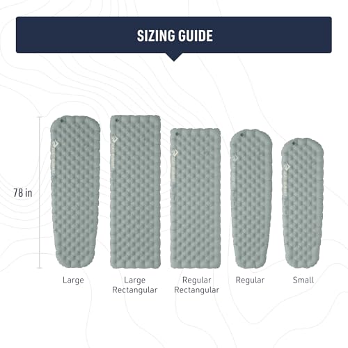 Sea to Summit Ether Light XR Insulated Sleeping Pad, Rectangular 72 x 25 x 4 in - Regular