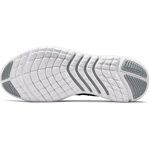 Nike Mens Sneaker Black White Dk Smoke Grey - Nike Free RN 5.0 2021 Running Shoe