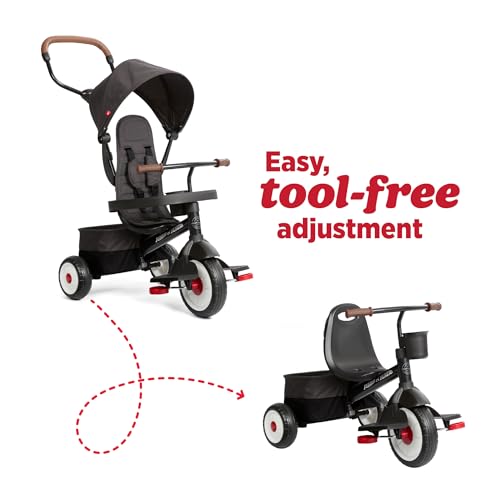 Radio Flyer City 4-in-1 Stroll 'N Trike for 1-5 Year Olds - Black (Variation)