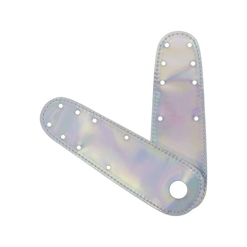 Bont Roller Skates - Holographic Toe Flat Guard Protectors Roller Skate Derby Speed - Pair - Rainbow