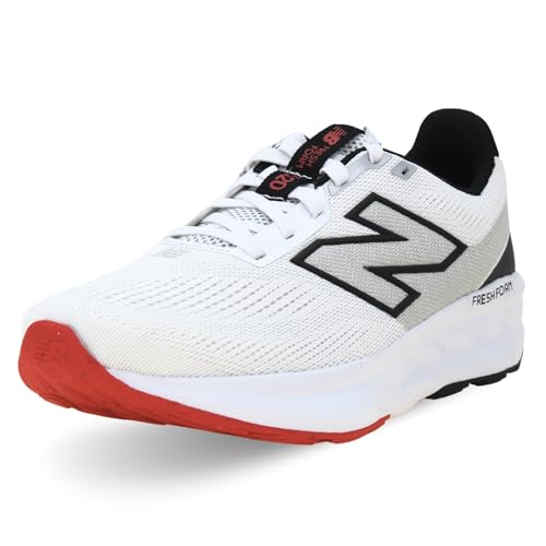 New Balance Men's Fresh Foam 520 v9 Running Shoe 8.5 White/Black