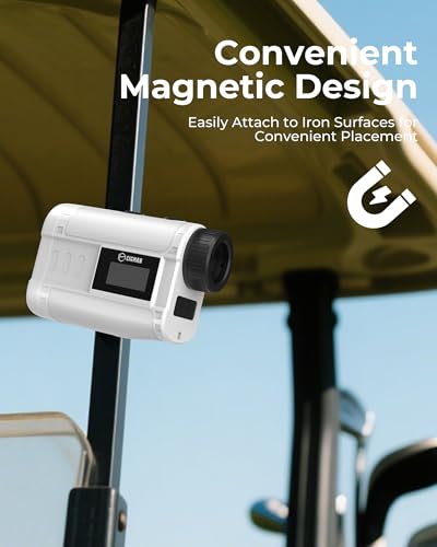 CIGMAN Golf Range Finder 1312 Yards with Magnetic Mount & Slope