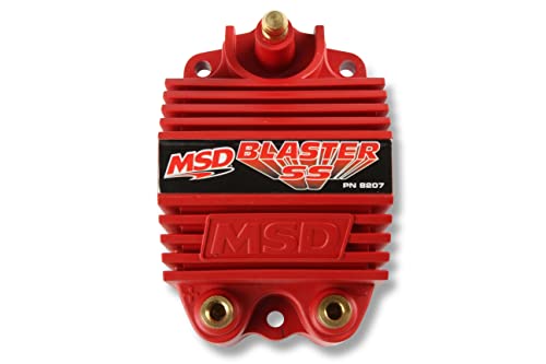 MSD 8207 Ignition Coil Blaster SS Series for 6 & 7 Series Ignitions, Red
