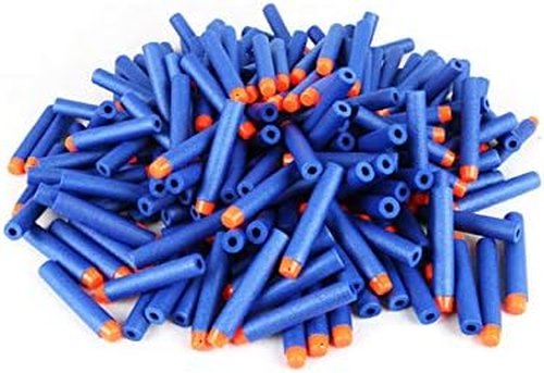 Nerf - Refill Darts Bullets for N-Strike Elite Series Blaster - 100 Premium Foam Bullets (Blue)