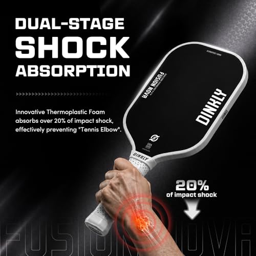 Dinkly Black Gen3 Carbon Fiber Pickleball Paddle Set of 2/4 - USAPA Approved