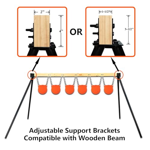 Highwild A- Target Stand for AR500 Steel Shooting Targets - Outdoor Range Equipment