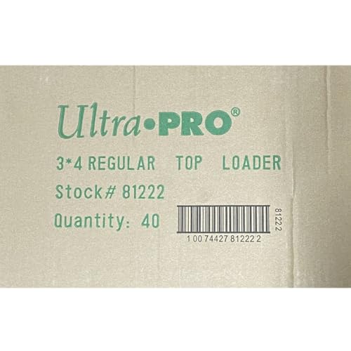 Ultra Pro 3x4 Toploaders Case of 1000 | Card Protection Sleeves