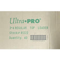 Ultra Pro 3x4 Toploaders Case of 1000 | Card Protection Sleeves
