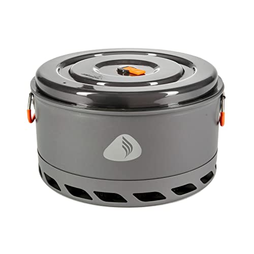 5-Liter Camping Pot with FluxRing and Lid for Backpacking Stoves