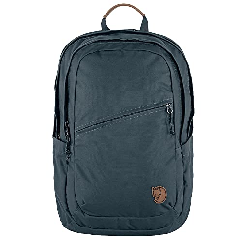 Fjällräven Raven 28L Backpack - Navy, Multi-Pocket Organization, Padded Support, Durable Fabric, One Size